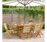 Chaise Pliable de Jardin Siège Terrasse Patio Bois d'Acacia Massif vidaXL