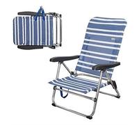 Chaise Pliante - Aktive - 62601 - Aluminium - Bleu - 67 X 57 X 85 Cm Multicolore