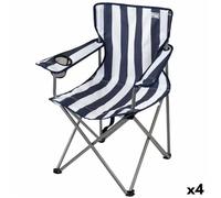 4 Chaise Pliante Aktive Marin 45 x 82 x 47 cm