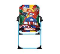 Chaise pliante - Avengers - Enfant - 2 accoudoirs - 38x32x53 cm