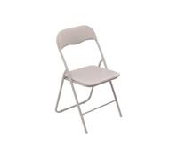 Chaise pliante basic beige