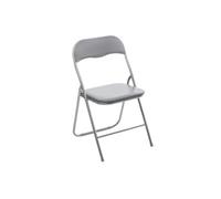 Chaise pliante basic gris