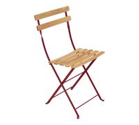 Fermob Chaise pliante BISTRO Naturel - 43 piment
