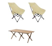 Chaise pliante camping, hauteur réglable à trois niveaux avec dossier, siège pliant confortable et élargi, chaise camping, fauteuil inclinable portable, chaise de pique-nique de pêche de plage(XXXX-La