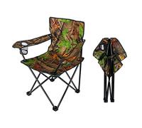 Chaise Pliante Chaise De Pêche Pliante Extérieure Avec Porte-gobelet, Tabouret Siège Fauteuil Loisirs En Tissu Oxford Portable Pour La Plage Camping Exterieur Camping Pliable(52*52*90cm)