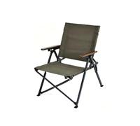 Chaise Pliante Classique Style Kermit, Siège Métallique Portable pour | Cadre en Acier Anti-Rouille Renforcé, Chaise Outdoor Stable pour Artistes. Maintien Ferme sur Sable(Grün)