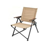 Chaise Pliante Classique Style Kermit, Siège Métallique Portable pour | Cadre en Acier Anti-Rouille Renforcé, Chaise Outdoor Stable pour Artistes. Maintien Ferme sur Sable(Khaki)
