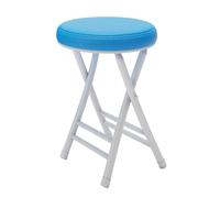 Chaise pliante compacte rembourrée avec coussinets antidérapants - Pas de montage nécessaire - Portable et design simple pour intérieur/extérieur - Idéal pour la cuisine, le café et les événements