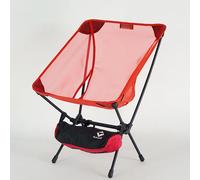 Chaise pliante de camping ultra-légère 580g, portable, pour alpinisme, été, avec filet en maille aérée, plage, randonnée, trekking. Green mesh 0.58kg