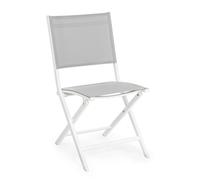 Chaise pliante. Elin Blanc Lh30