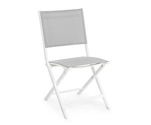 Chaise pliante. Elin Blanc Lh30
