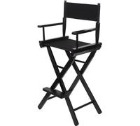 Chaise pliante en bois légère, parfaite pour une application professionnelle de maquillage, design portable et peu encombrant, idéal pour les salons et les événements