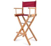 Chaise pliante en bois légère parfaite pour une application professionnelle du maquillage Design portable pour un rangement facile Idéal pour les salons de beauté et les artistes en déplacement