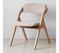 Chaise pliante en bois massif, chaise de salle à manger pour cuisine et salle à manger, chaise d'événement intérieur/extérieur, sièges de conférence empilables, design sans accoudoirs, polyvalent et