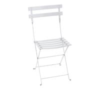 Fermob Chaise pliante en métal Bistro blanc coton LxHxP 42x82x50cm