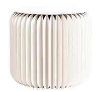 Chaise pliante en papier portable, design moderne en accordéon, structure en nid d'abeille, tabouret bas ultra fin pour salon, chambre à coucher, gain de place, solution d'assise légère et élégante