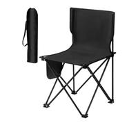 Chaise pliante en plein air, chaise de pliante - Chaise de pêche pour adulte - Équipement de camping pour voyage, pique-nique, pêche, barbecue de randonnée, Montañismo, support 286 Libras Chaise