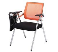 Chaise pliante ergonomique avec accoudoir, support lombaire, cadre en métal, chaise de conférence de bureau pour plus de confort et de durabilité, bureau réglable pour une efficacité de travail