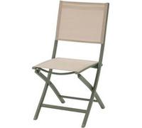 Chaise pliante extérieur Essentia lin/laurier Hespéride