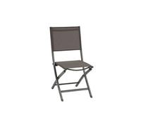 Chaise pliante extérieur Essentia wengé/praline Hespéride