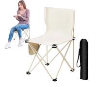 Chaise Pliante extérieure, Chaise de Camp Pliante | Chaise extérieure Portable,286 lbs de Poids, équipement de Camping pour Les Voyages, Plage, Pique-Nique, randonnée, randonnée, pêche