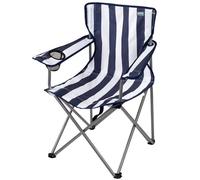 AKTIVE 62637 - Chaise de Camping Pliante, Chaises de Camping Pliantes en Acier, Dossier Respirant, Dimensions 45X47X82 cm, Poids Maximum 110 kg, Chaises de Camping