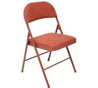 Chaise pliante Flexy + métal et tissu terracotta 5five Terracotta G