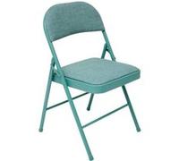 Chaise pliante Flexy + métal et tissu vert 5five Vert G