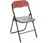 Chaise pliante - GIFT DECOR - Hand Made - Plastique - Métal - Marron - Lot de 6