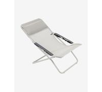Chaise pliante Lafuma Mobilier Transabed Color Block blanc