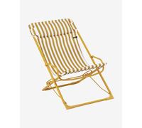 Chaise pliante Lafuma Mobilier Transaswing Rayure jaune