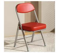 Chaise pliante légère, design peu encombrant, durable pour la maison, le bureau, les conférences, les dortoirs et l'utilisation d'un ordinateur - Solution d'assise polyvalente et portable