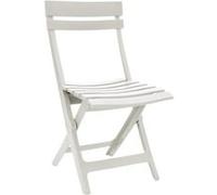 Chaise pliante Miami GROSFILLEX Résistante au intempéries et peu encombrante Blanc G