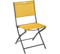 Chaise pliante Modula moutarde/graphite Hespéride gris G
