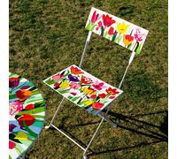 Chaise pliante multicolore
