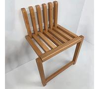 Chaise Pliante Murale,Banc De Tabouret D'entrée À Montage Mural,Tabouret De Salle,Siège Se Douche Rabattable En Bois Massif,Tabourets À Chaussures Pliants,pour Diverses Occasions ( Color : Brown )