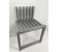 Chaise pliante murale | Banc d'entrée invisible avec capacité de 150 kg | Banc à chaussures multifonction en bois et siège de douche (35 cm de hauteur)