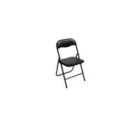 Chaise pliante noir