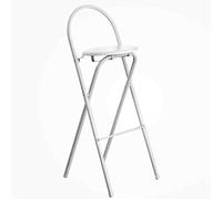 Chaise pliante portable pour salle à manger, tabouret robuste pour adulte avec dossier pouvant supporter jusqu'à 136 kg, idéal pour la cuisine, le salon, le jardin, le camping, la pêche, couleur