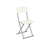 Atmosphera - Chaise pliante - PVC - Crème Beige G
