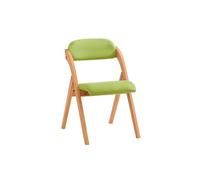 Chaise Pliante Rembourrée Ergonomique pour Cuisine et Bureau, Compacte Verte FST92-GR
