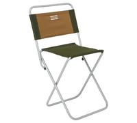 Chaise touristique pliable Folding Backrest Stool Shakespeare - Brown/Green