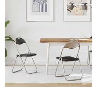 Chaise pliante Simili cuir de Salle à Manger Pliable à Moderne pliable vidaXL vi