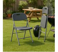 Chaise pliante Werka pro couleur gris