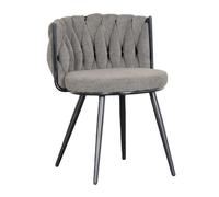 Chaise Pole To Pole Moon Marron 53x56x70 cm