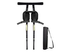 Chaise portable invisible - Chaise de camping légère et ergonomique avec siège exosquelette, pliable et compacte | Tabouret d'extérieur pour randonnée, camping