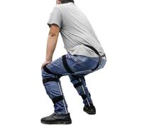 Chaise portable - Support d'assise portable - Chaise réglable pour travaux debout - Pliable et ergonomique - Repose-jambes - Tabouret de voyage - Aide au travail - Ceinture Cha
