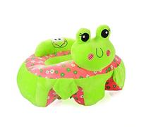 Chaise pour bébé Libsit - Siège de soutien pour apprendre à s'asseoir - 4-16 mois - Vert, Peluche