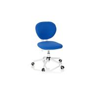 Fauteuil de bureau HJH Office Chaise pour enfant / Chaise de bureau pour enfant KID VIVO Tissu Bleu