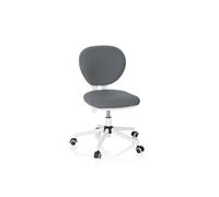 Chaise pour enfant / Chaise de bureau pour enfant KID VIVO Tissu Gris
